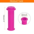 thumbnail image 2 of Uxcell 4pcs Bike Handlebar Grips 4.13" Non-Slip Strip Rubber Mushroom Bicycle Grips Fit 7/8" Handlebars, Pink, 2 of 7