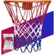 thumbnail image 1 of Rede de baloncesto resistente para exteriores e interiores con 12 ganchos anti-vuelo calidad profesional, 1 of 6