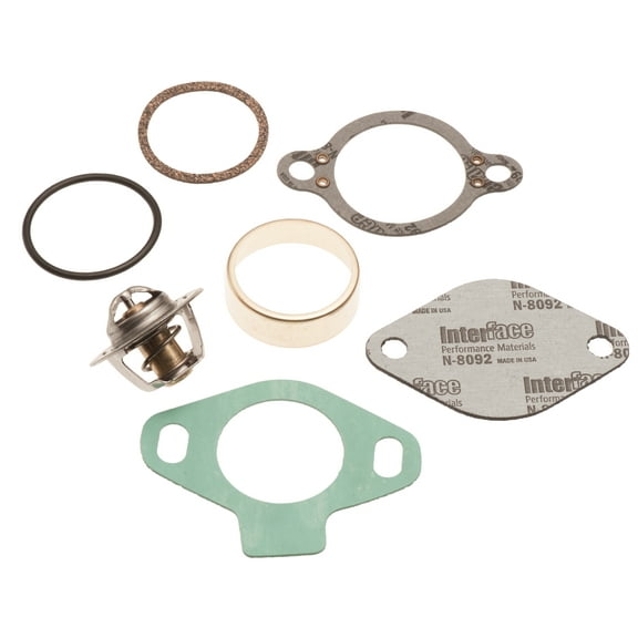 Thermostat Kit W/ Sleeve for Mercruiser 140 Degree 4.3 5.0 5.7 7.4 8.2 807252Q4