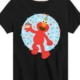 thumbnail image 3 of Sesame Street - Elmo Confetti Cupcake - Toddler and Youth Short Sleeve Graphic T-Shirt, 3 of 5