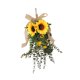 thumbnail image 5 of Guirnalda de girasoles artificiales para puerta de entrada, realista, para bodas, fiestas, y , decoración floral para Acción de, 5 of 9
