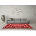 thumbnail image 3 of Ahgly Company Indoor Rectangle Medallion Red French Area Rugs, 8' x 12', 3 of 4