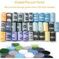 thumbnail image 2 of shiyou-Latch Hook Rug Kit, DIY Handmade Crochet Carpet Mat Knotted Cushion Yarn Needlework Tapestry Crafts, Color Pattern Pre-printed, 20x15in, 2 of 4