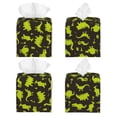 thumbnail image 2 of Kdxio Cute Dinosaurs (2) Print Tissue Box Cover,Square Decorative PU Leather Facial Paper Case Organizer Holder Dispenser for Bathroom,Night Stands,Desk,Car 5.2''X5.2''X5.2'', 2 of 8