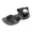 Black, variant on YLYL Sport Sandals for Women Ankle Strap Arch Support No Slip Comfortable Outdoor Hiking Water Shoes