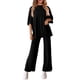 thumbnail image 3 of Conjunto de Chándal PRETTYGARDEN de Dos Piezas para Mujer Negro XL, 3 of 7