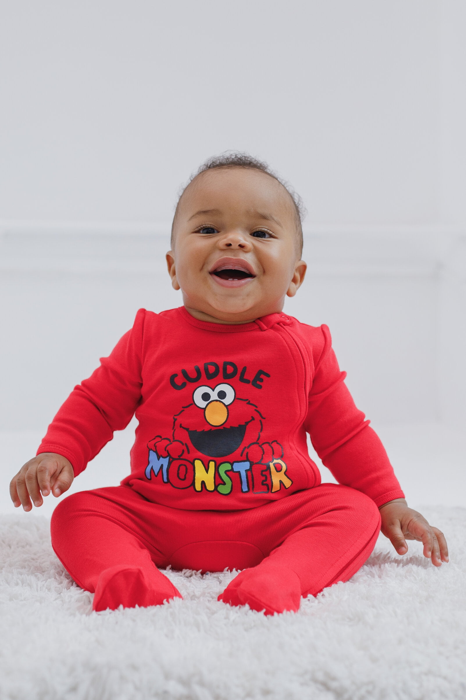Sesame Street Elmo Cookie Monster Big Bird Newborn Baby Boys 2