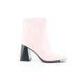 thumbnail image 3 of Circus by Sam Edelman Nessie Ballet Pink Square Toe Side Zipper Heel Ankle Boots (Ballet Pink, 6), 3 of 8
