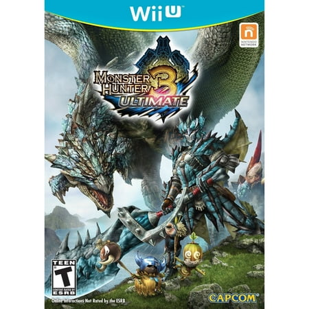 Monster Hunter 3 Ultimate, Nintendo, WIIU, [Digital Download], 0004549666114