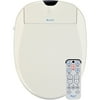 Brondell Swash 1000 Advanced Bidet Toilet Seat, Biscuit