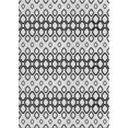 thumbnail image 1 of Ahgly Company Machine Washable Indoor Rectangle Transitional White Smoke Area Rugs, 7' x 9', 1 of 7