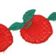 thumbnail image 3 of 1 yarda de apliques de encaje bordado, accesorios de costura para ropa manzana, 3 of 7