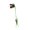 B, variant on ANXPTIME Rusty Metal Garden Stake Rusty Carnivorous Flower Yard Art Iron Flower Decoration