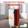 thumbnail image 3 of Patiosunny 40L Large Capacity Smart Towel Warmer & Dryer Cabinet, Heating Mode 20/30/60/90 Min, Customized Fragrance, LED Screen, Anti-scald Safety Lock, Ideal Gift for Families, Friends, Lover, 3 of 9