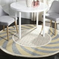 thumbnail image 2 of SAFAVIEH Novelty NOV108A Handmade Ivory Blue / Rose Rug, 2 of 4