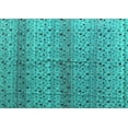 thumbnail image 1 of Ahgly Company Machine Washable Indoor Rectangle Abstract Turquoise Blue Modern Area Rugs, 7' x 9', 1 of 4