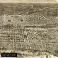 thumbnail image 5 of HISTORIX 1872 Map of Philadelphia Pennsylvania Vintage Poster Wall Art Print, 24 x 36 Inch, 5 of 7