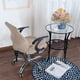 thumbnail image 5 of Para Sillas De Oficina Con Estilo De Oficina Funda Giratoria Para Asiento De Oficina Giratorio - Respaldo 14-20 Pulgadas, Asiento 15-21 Pulgada Beige Baoblaze Funda para silla de ordenador de oficina, 5 of 8