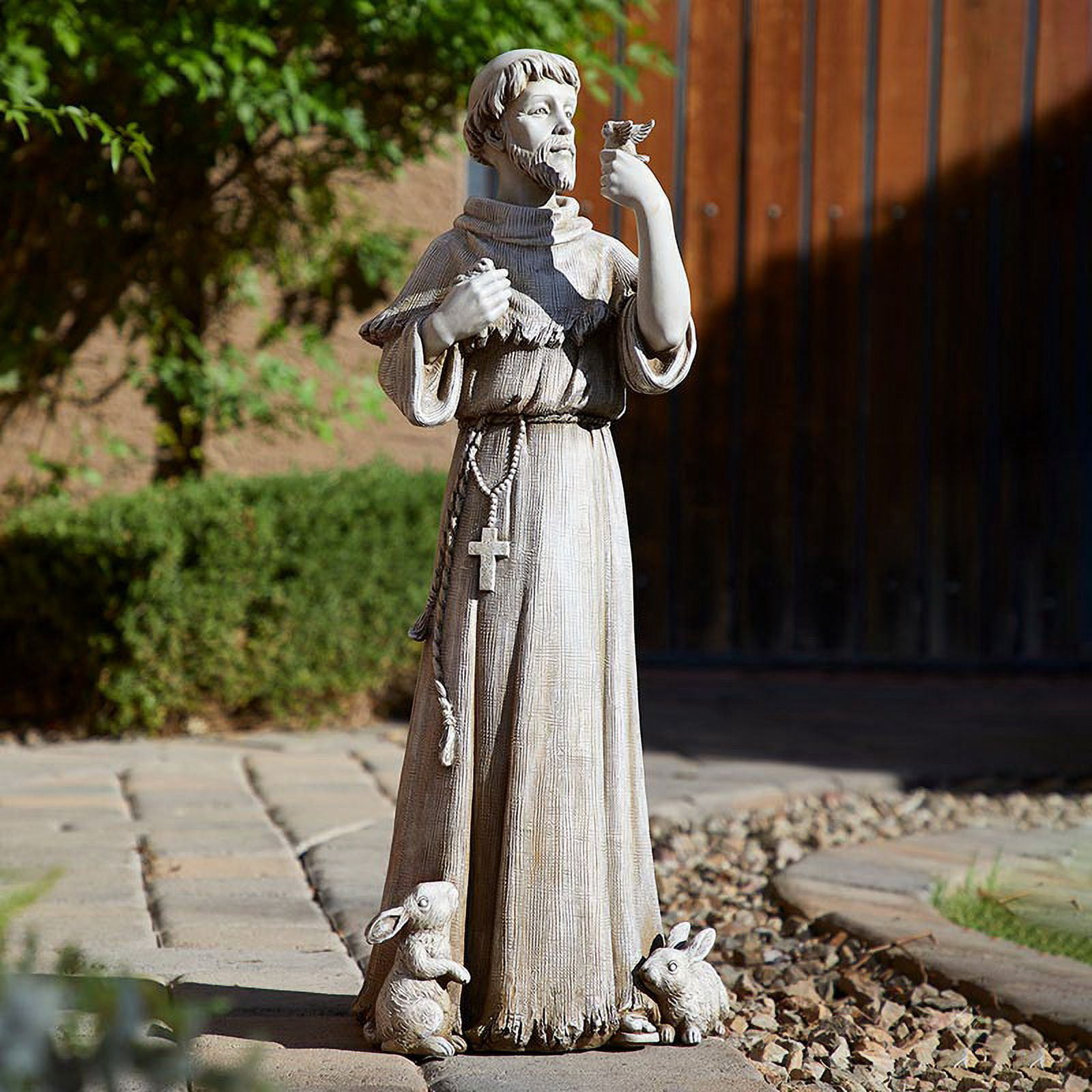 Avalon Gallery J0162 Saint Francis 24" Statue