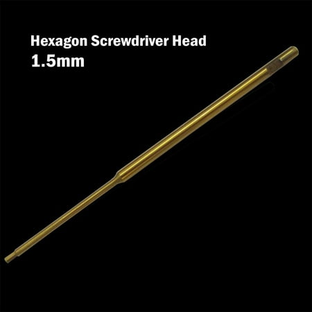 

RC Model HSS Hexagon Screwdriver Replacement Parts 0.9-3.0mm Precision DIY Tool
