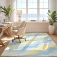thumbnail image 3 of Design&I 2'x3' Washable Doormat Ultra-Thin & Non-Slip Skid-Resistant Abstract Rgu Swirl Gentle Speckled Plush Large Classroom Playroom for Entryway, Indoor, 3 of 7