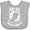 AC-Heather Grey, variant on Inktastic POW MIA White Boys or Girls Baby Bib