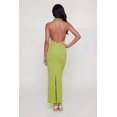 thumbnail image 3 of Women's Cowl Neck Twist Halter Maxi Dress, 3 of 3