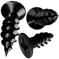 thumbnail image 1 of Nova Pro Supply #12 x 5/8 Black Coated Steel Philips Head Screws, 1000 Pack, 1 of 6
