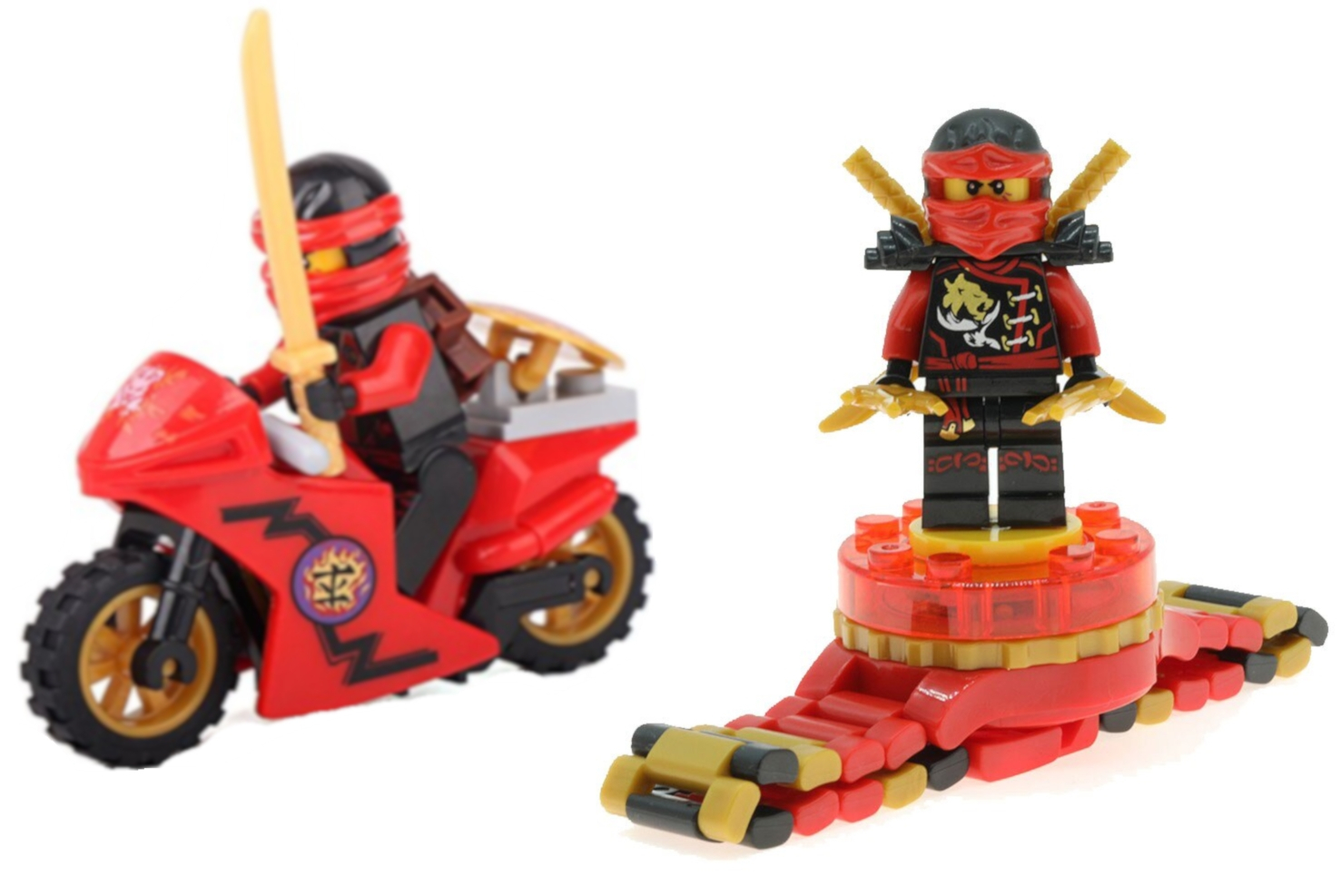 red ninja toy