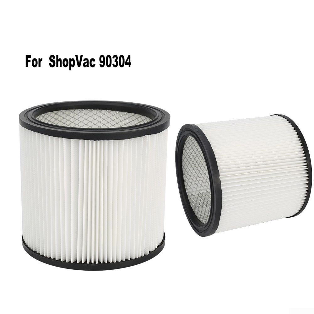 White Type-U Filter Cartridge Fits Shop Vac 90304 Wet Dry Replace Vacuum Parts 