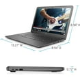 thumbnail image 3 of HP 14" Chromebook Laptop Intel Dual Core N3350 32GB 4GB Chrome OS GRAY, 3 of 7