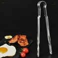 thumbnail image 4 of Pinzas de Acero Inoxidable para Barbacoa | Pinza Resistente para Parrilla con Mango Ergonómico Antideslizante | Pinza Resistente Al Calor para Hamburguesas, Verduras y Carnes | Herramienta de Cocina, 4 of 5