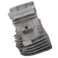 thumbnail image 3 of Kits de pistón de cilindro de motosierra de aluminio resistentes al desgaste para motosierra Husqvarna 345 H345, 3 of 14