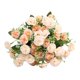 thumbnail image 4 of Elegante ramo de hortensias artificiales para interiores y exteriores, hogar y cocina. Champán, 4 of 9