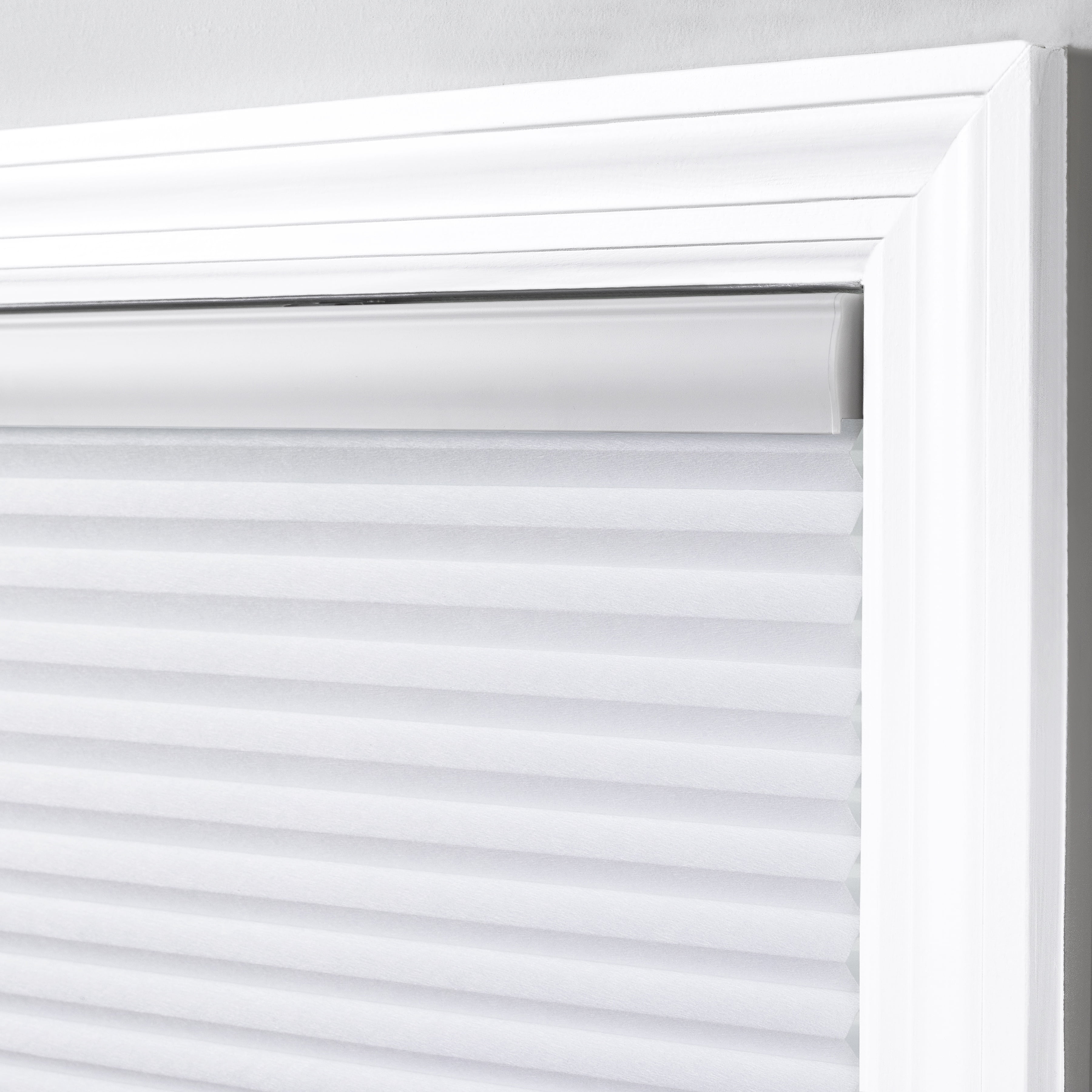 Coverscaped Cellular Shade, Light Filtering White, 17.5 x 72