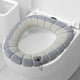 thumbnail image 1 of Asiento de inodoro para decoración del hogar, grueso y con asa, para invierno, lavable, de punto, para baño, 1 of 4