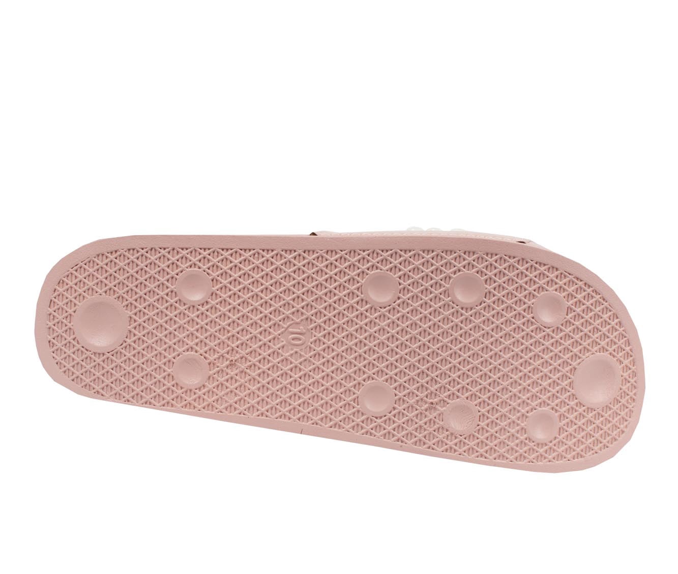 Mudd Women's Imitation Pearl Embellished Pool Slide