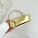 thumbnail image 5 of Bolso de axila de moda para mujer, bolso cruzado con patrón de cocodrilo para regalo (dorado), 5 of 9