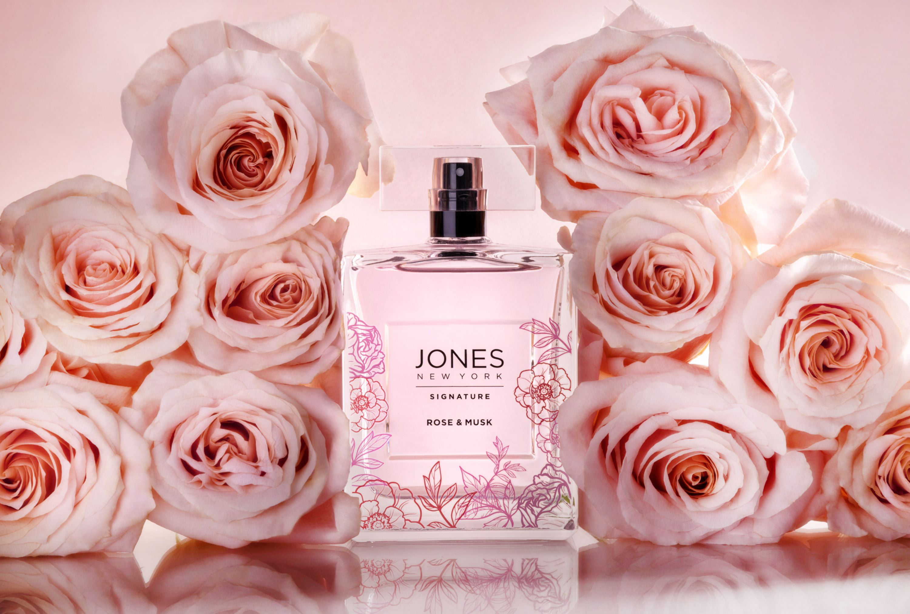Jones New York Rose & Musk Eau De Parfum Fragrance for Women, 3.4 fl oz /  100 ml, 1 PC 
