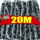 thumbnail image 2 of 2/20M Christmas Tinsel Ribbons Xmas Green Cane Ribbon Garland Hanging Pendent DIY Wall Wreath Ornaments Party Home Decoration, 2 of 5