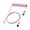 Pink, variant on Detachable Aviation Plug Keyboard USB Cable Coiled Keyboard Cable For Mechanical Keyboards Gaming And Offices Use