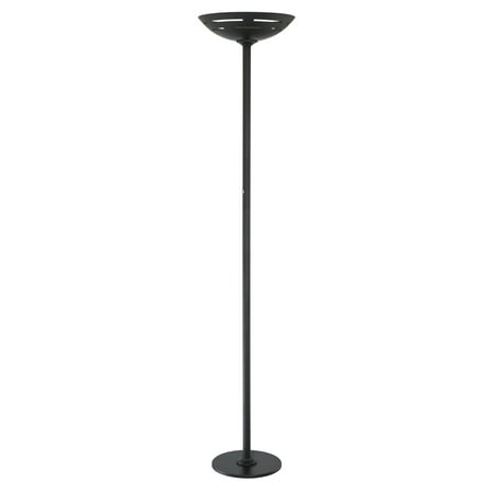 Lite Source Glass Polished Floor Lamp - Lite Source Gilson Torchiere Floor Lamp