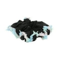 thumbnail image 4 of Unique Bargains 1 Pc Scrunchie Fashion Lace Hair Elastics Black, 4 of 5