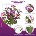 thumbnail image 2 of Clearance Artificial flowers under $1,Artificial 7 Pronged Morning Glories Artificial Flower Morning Glories And Outdoor Living Room Decoration Inserts, 2 of 9
