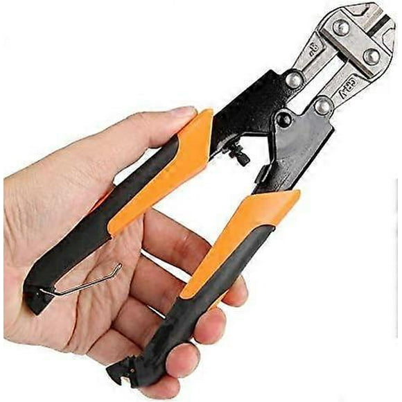 8 Inch Mini Bolt Cutters Heavy Duty Multi Function Wire Cable Cutter Pliers Metal Iron Shear Cutting Tool,Improve Work Efficiency Wire Pliers Save Str