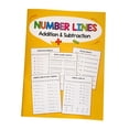 thumbnail image 3 of Cuaderno de Ejercicios de Matemáticas con 20 Rectas Numéricas, Materiales de Aprendizaje, Ejercicios de Matemáticas, Suma Y Resta para Niños de 6 años, 3 of 9