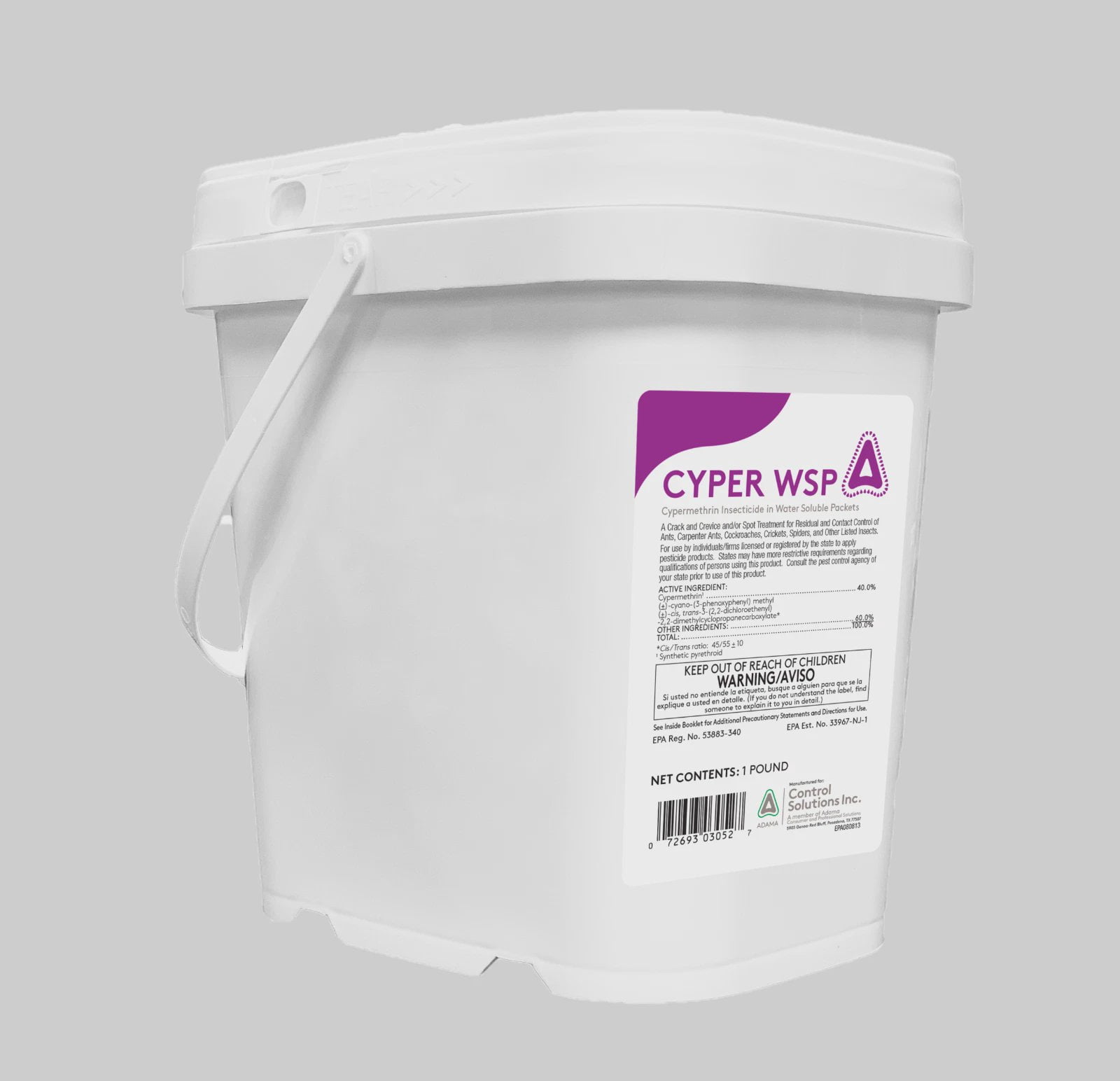 Cyper WSP 48 Count Water Soluble Pest & Insect Control Packets