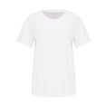 thumbnail image 4 of Endives Women's Short Sleeve T-shirts Crew Neck Drop Shoulder 2D Printed Basic Top Oversized Tee Fashion, 4 of 7