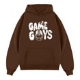 thumbnail image 2 of Gibobby Sudadera para Hombre Sudadera con Capucha Sudadera con Capucha para Hombre(Café,XG), 2 of 4