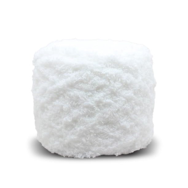Bearachild Hilo de algodón liso de 100G/bola, hilo de lana de lana Coral colorido de ganchillo para tejer a mano, suéter, sombrero, bufanda para bebé, Artesanía No.01 Bearachild HA008931-01